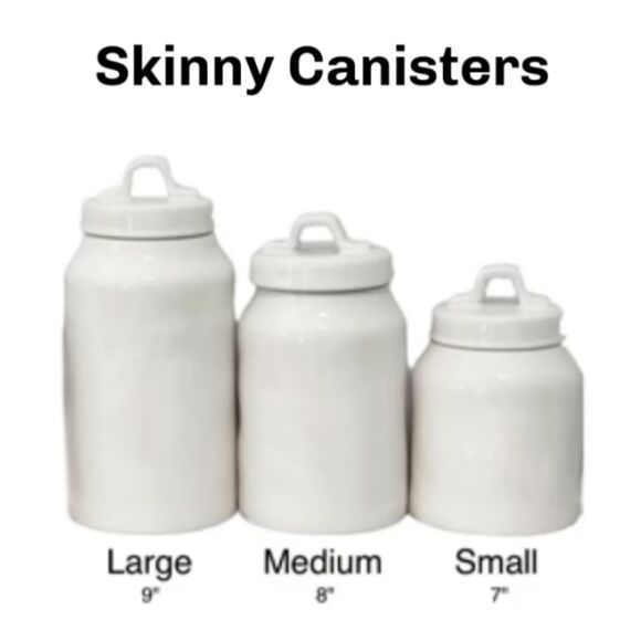 Rae Dunn RAT TAILS Small Matte Black Halloween Canister Yellow handle - Picture 5 of 5